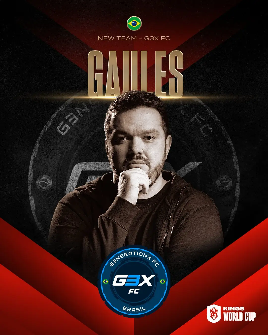 Gaules presidente dei G3X alla Kings League World Cup