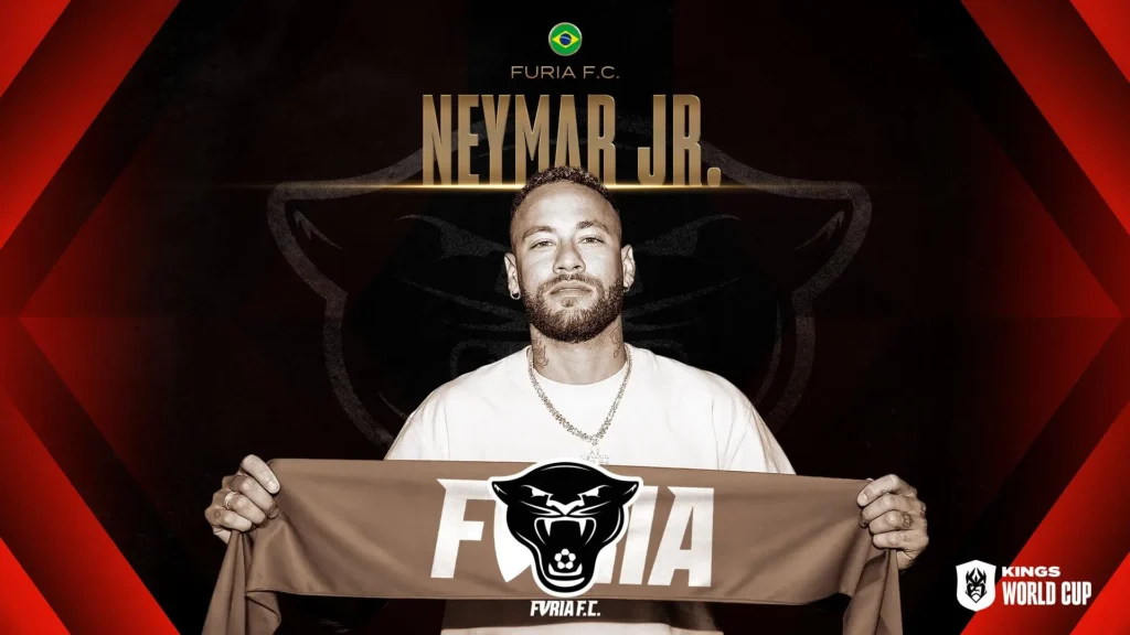 Neymar presidente dei Furia FC nella Kings League