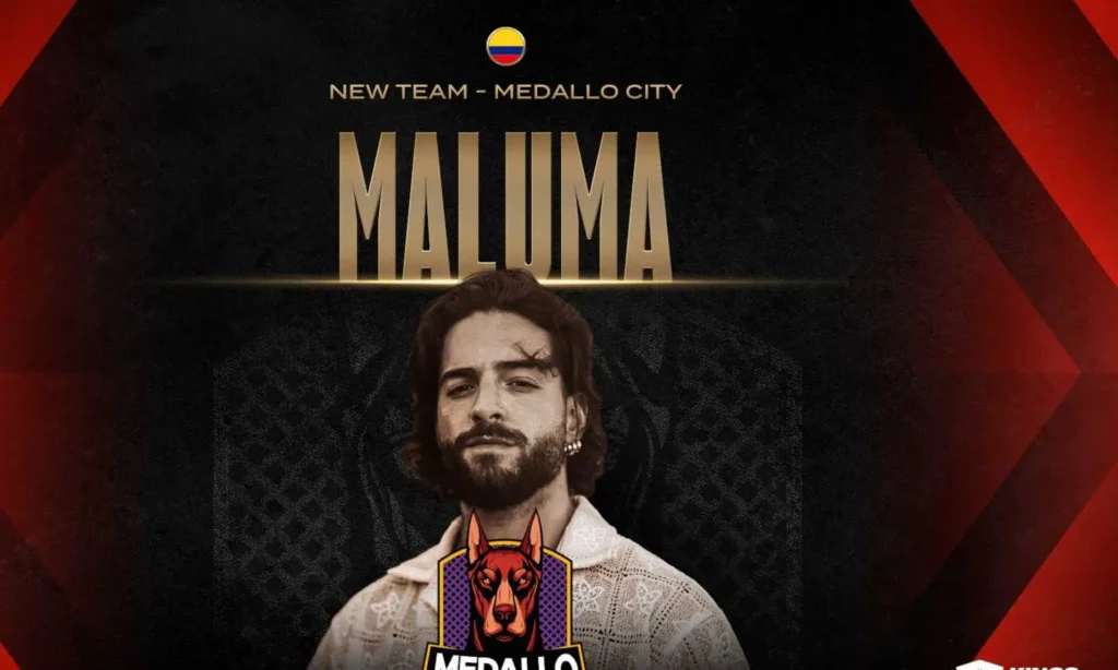 Maluma presidente dei Medallo City in Kings League